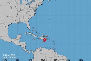 Haití en alerta ante tormenta tropical Isaías