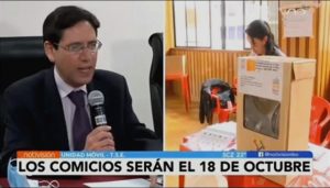 BOLIVIA: Organismo electoral ratifica los comicios para el 18 de octubre