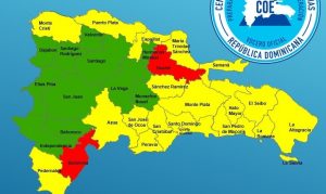 R.Dominicana mantiene dos provincias en alerta máxima por lluvias