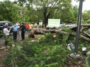 Ministro de Deportes inspecciona las instalaciones JPD y Parque del Este