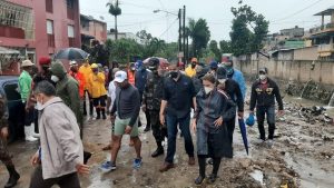 Alcaldesa del Distrito Nacional va en auxilio de moradores sector Los Ríos