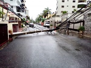 Edenorte y Edesur informan de averías en el servicio por la tormenta