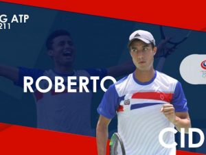 Tenista dominicano Roberto Cid se prepara para el Roland Garros