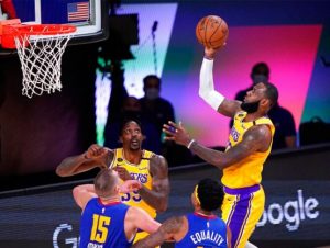 Lakers ganan tercero de la serie y ponen a Nuggets contra la pared