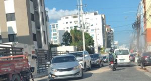 Hay un progresivo deterioro de calles céntricas de ciudad Santo Domingo