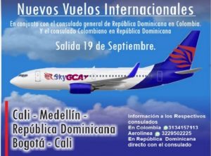 COLOMBIA: Consulado dominicano organiza vuelo humanitario