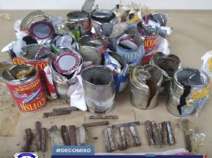 Tratan introducir marihuana y cocaína en latas de sardinas a cárcel La Victoria Tratan introducir marihuana y cocaína en latas de sardinas a cárcel La Victoria