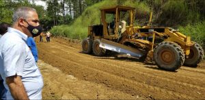 DAJABON: Gobierno inicia trabajos de rehabilitación carretera Internacional