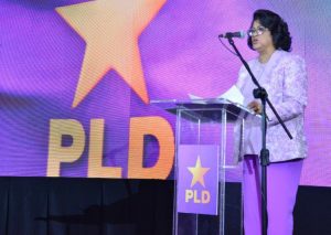 Cristina Lizardo valora rol de jóvenes del PLD en el desarrollo Congreso