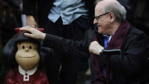Fallece Quino a los 88 años, en 56º aniversario su personaje Mafalda