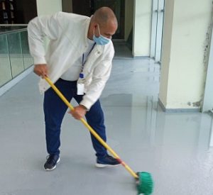 Aguaceros afectan instalaciones de la Biblioteca Pedro Henríquez Ureña