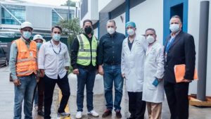 Director del INVI supervisa trabajos Ciudad Sanitaria Luis Eduardo Aybar