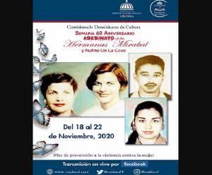 Comisionado Cultura en EU anuncia semana aniversario Hermanas Mirabal