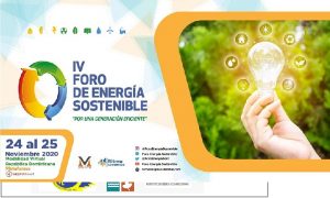 Celebrarán Foro Energía Sostenible 2020 en la modalidad virtual