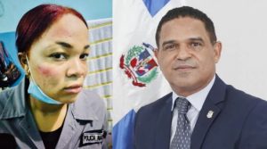 Mujer policía somete a diputado Sadoki Duarte por agresión física