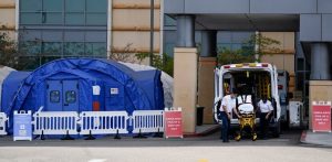 Estados Unidos superó este domingo los 19 millones de casos de COVID-19