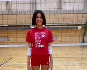 Dominicana Alondra Tapia se destaca en el voleibol japonés