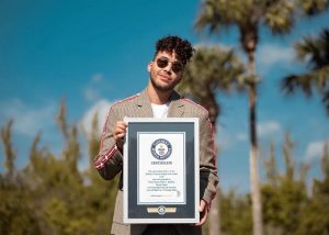 Prince Royce: «Jamás imaginé que podría recibir un récord Guinness»