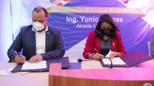 JARABACOA: CONANI firma convenio con la Alcaldía Municipal