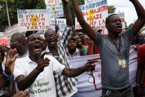Oposición de Haití anuncia nuevo calendario de protestas