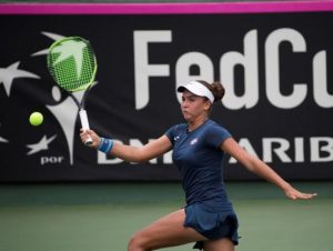 Tenista dominicana Ana Zamburek gana título de dobles en Costa Rica