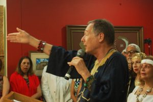 El artista plástico Geo Ripley necesita plaquetas y sangre tipo  O RH positivo