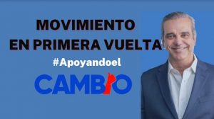 Movimiento En Primera Vuelta llama a respaldar al Presidente Abinader