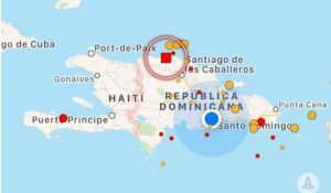 Temblor 4.2 grados sacudió este lunes a Puerto Plata y otras zonas de la RD