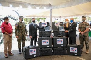 Gobierno de EEUU dona ventiladores en apoyo a la lucha contra COVID-19