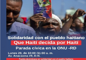 Organizaciones prohaitianas harán protesta es lunes frente a la ONU