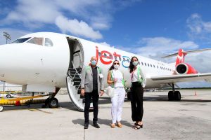 La aerolínea Jetair Caribbean inaugura vuelo desde Curazao a Santo Domingo
