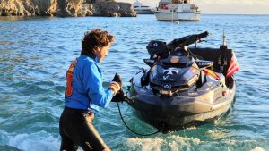 Marichalar retomará vuelta al mundo en moto acuática el Día de Hispanidad