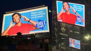 CANADA: Actor dominicano se adueña de las pantallas de Dundas Square