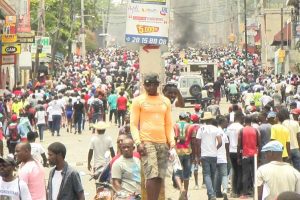 Opositores califican de exitosa reciente movilización en las calles de Haití
