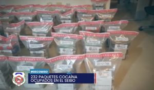 Autoridades decomisan 232 paquetes droga en playa Barbacoa de Miches