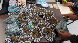 Ocupan 2.5 kilos de marihuana y crack serían introducidas a penal La Victoria