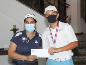 Rodrigo Huerta y Kevin Rodríguez dominan parada Tour Juvenil de Golf