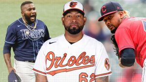 Tres dominicanos compiten por el liderato de partidos salvados en las GL