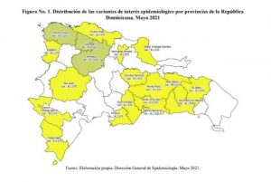 Salud advierte de 5 nuevas variantes COVID en 19 provincias R.Dominicana