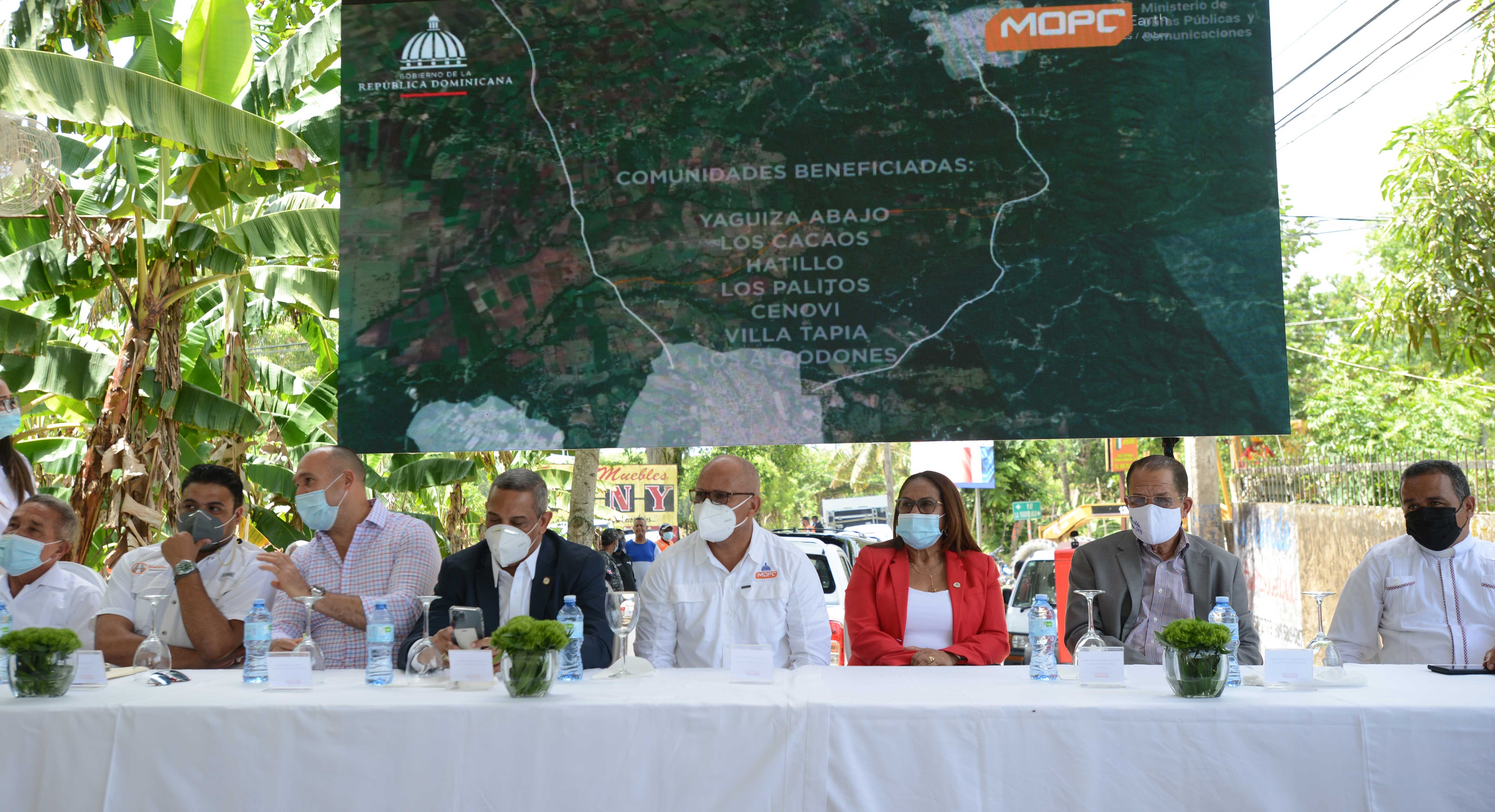 SFM: Gobierno inicia obras viales con inversión de más de RD$100 millones imagen
