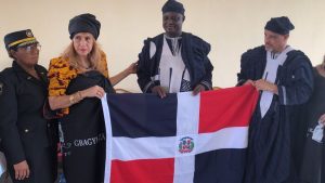 NIGERIA: Condecoran «por primera vez» a una delegación dominicanos