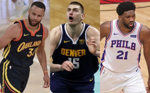 Curry, Jokic y Embiid son finalistas premio Jugador Más Valioso NBA