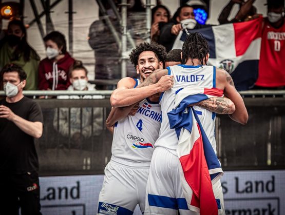 Basket 3×3 de R.Dominicana supera a Eslovenia en clasificatorio olímpico imagen