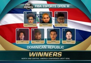 República Dominicana campeón del FIBA eSports Open 2021