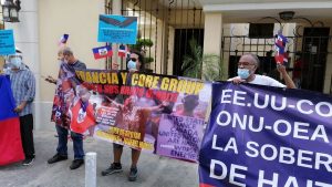 En el día de bandera de Haitì, exigen   respeto a la soberanía de este país