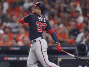 Dominicanos Juan Soto y Rafael Devers impulsan a Washington y Medias Rojas