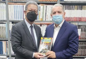 Amarante Baret y Leonel Fernández se reencuentran en FUNGLODE Amarante Baret y Leonel Fernández se reencuentran en FUNGLODE