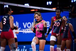 Voleibol de la RD obtiene victoria sobre Holanda en la Liga Naciones de Italia