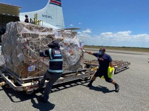 Aeropuerto Las Américas moviliza más de 15 millones libras de carga en mayo