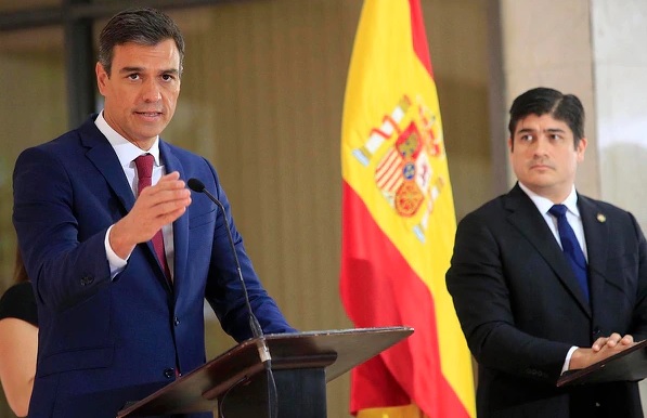 Presidentes España y Costa Rica exigen Ortega libere opositores en Nicaragua imagen